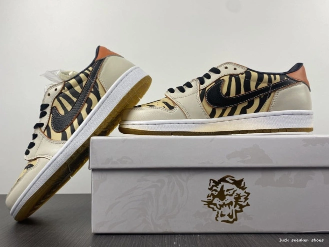 Rep LUCY Air 1 of DH6932-100 Tiger Low OG the Jordan Year 0724